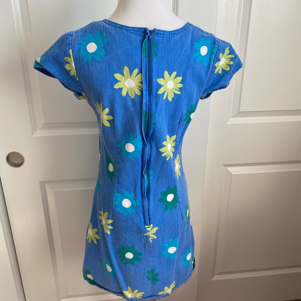 Xhilaration Blue Flower 🌸 Sundress 👗 Size Small - Picture 2 of 3